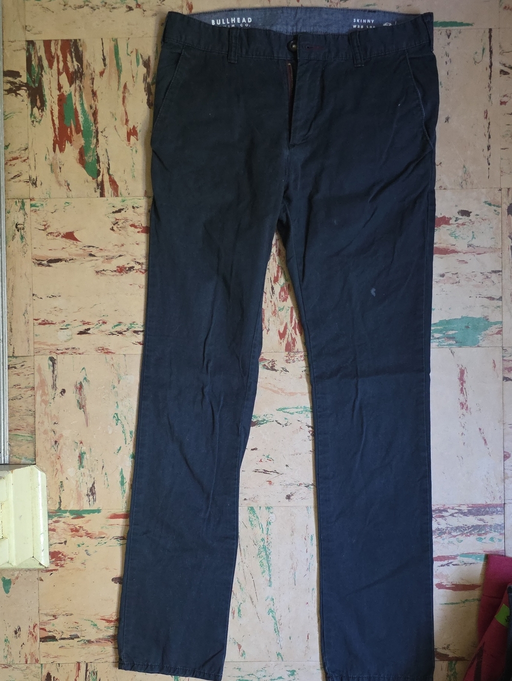 Bullhead Men’s Navy Slim Chinos